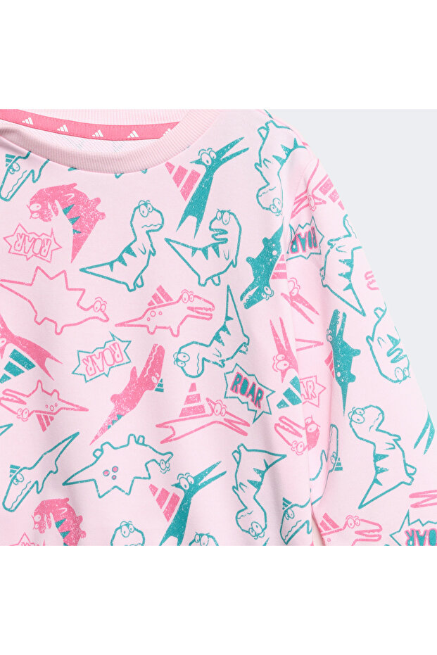 Adiraptor Set Bebek Pembe Eşofman Takımı - 6