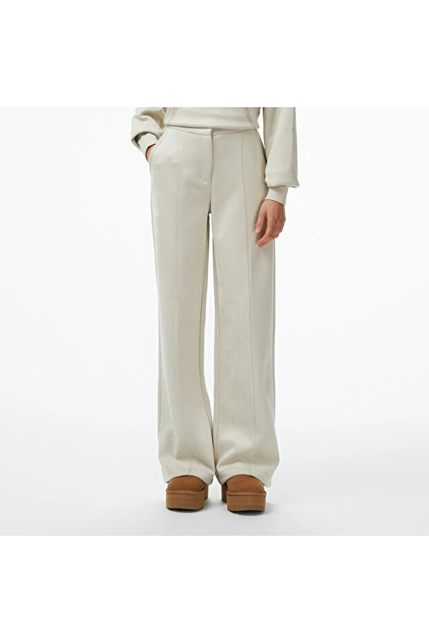 Tailoring Kadın Krem Tailored Fit Scuba Eşofman Altı W5BB53KAUJ2-A115 - 2