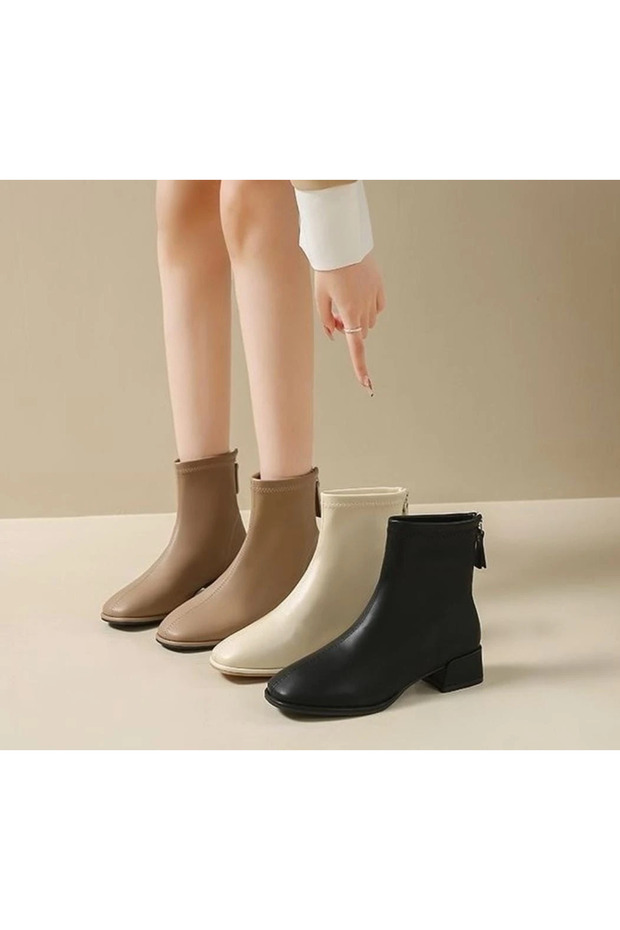 بوت مبطن بتصميم كلاسيكي - 2