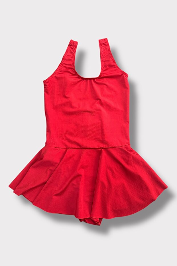 Kız Çocuk Elbiseli Mayo - 1