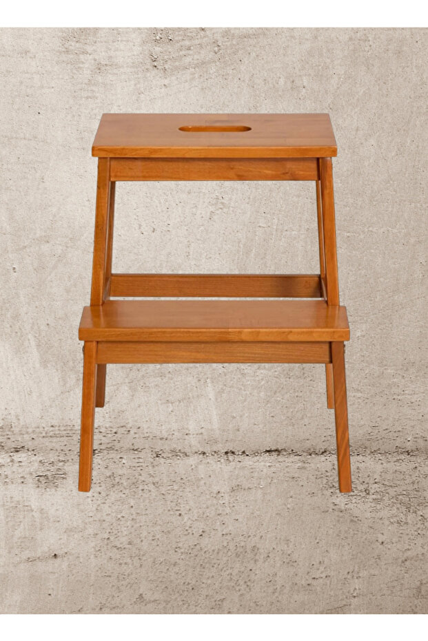 Basamaklı Ahşap Tabure - 3