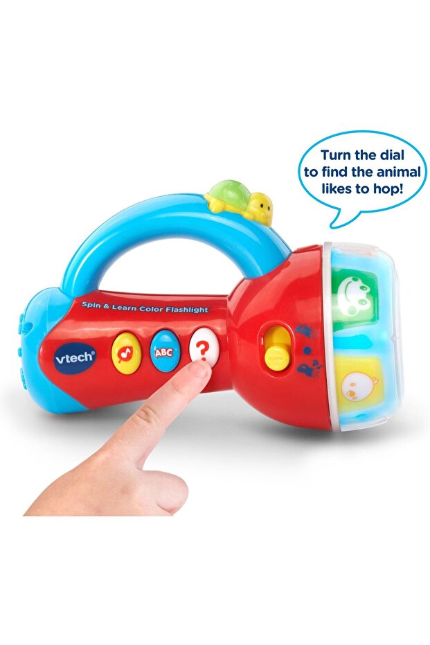 مصباح يدوي ملون من VTech Spin & Learn - 6