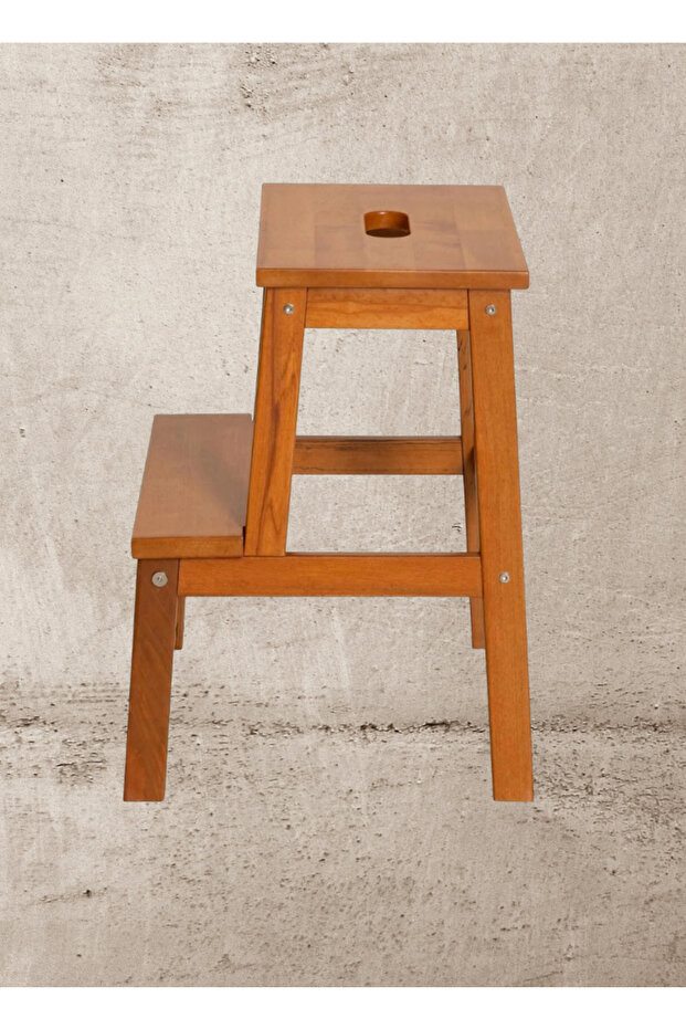 Basamaklı Ahşap Tabure - 2