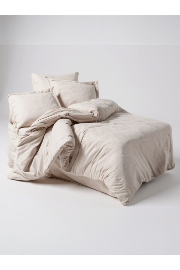 Talia Jacquard Cotton Satin Duvet Cover Set – 100% Cotton, Elegant and Soft Textured