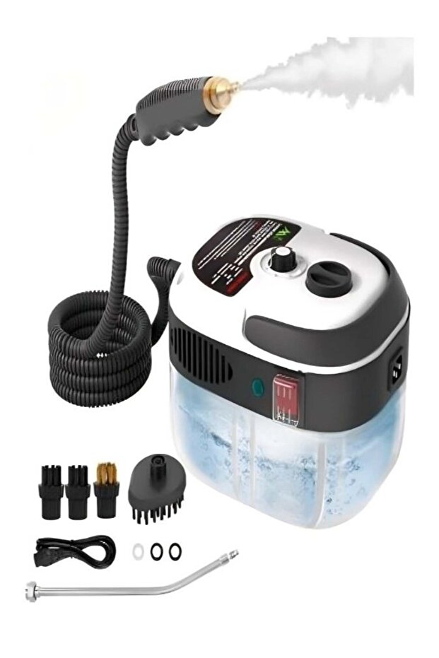 Portable High Pressure 2500W Steam Cleaner for Home & Car