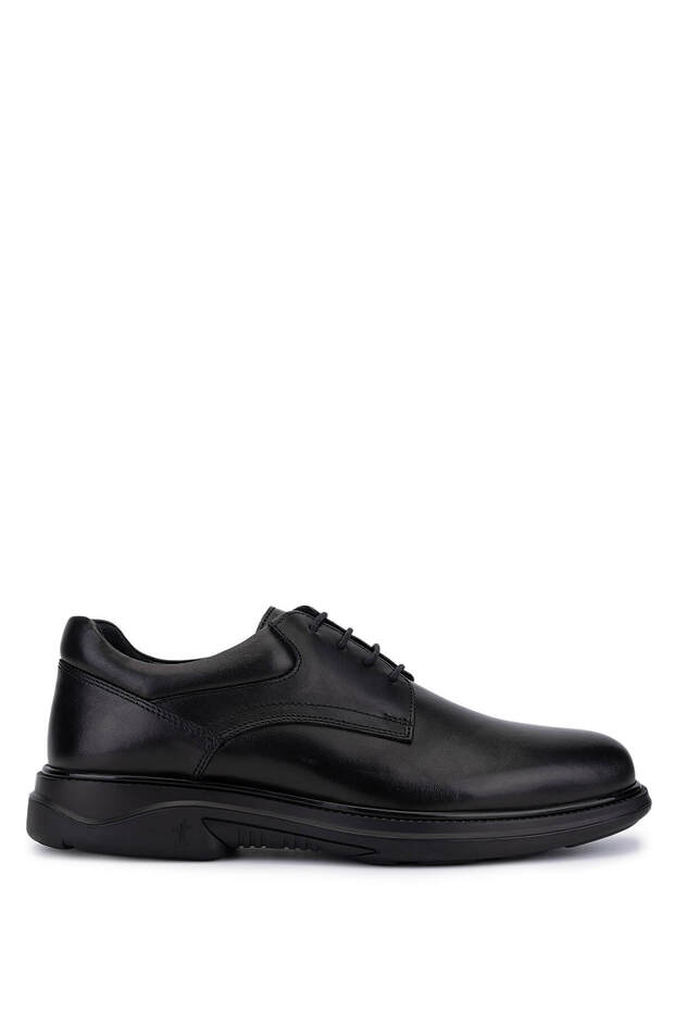 Men's Genuine Leather Black Classic Shoes