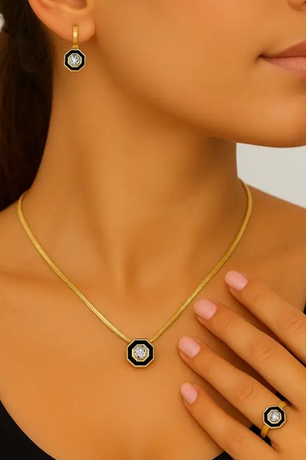 Çağla Model Dörtlü Set - 2