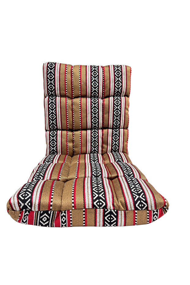 Paradiso HIGH BACK CHAIR | Adjustable 5-Angle Recliner Chair with Sponge Padding - Brown