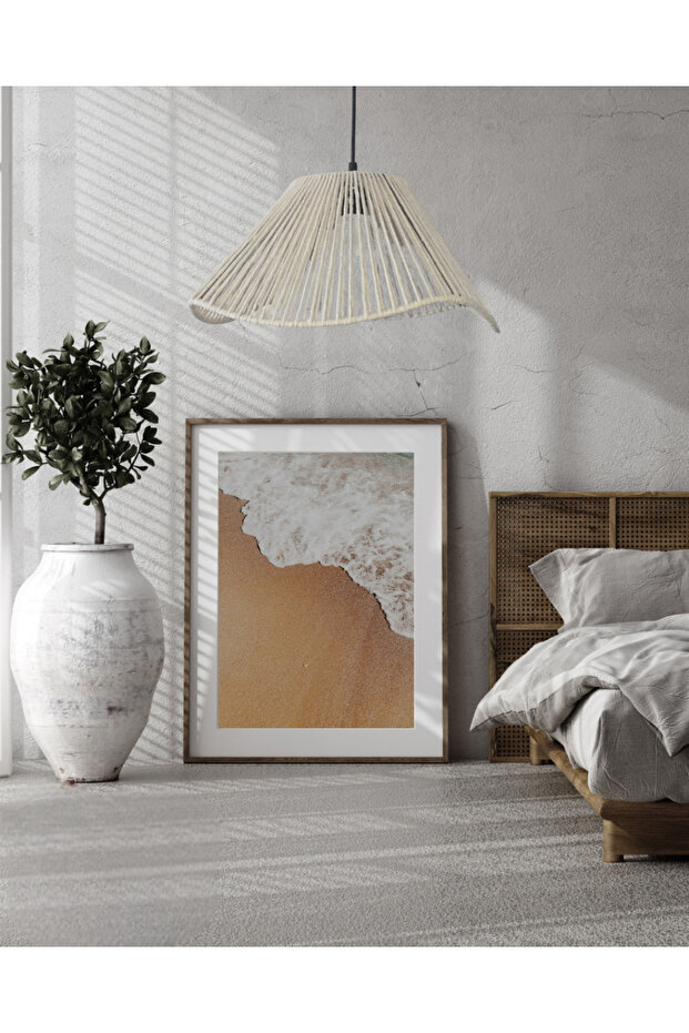 El Yapımı Bohem Makrome Avize Salon,Oturma Odası,Yatak Odası Avize - 5