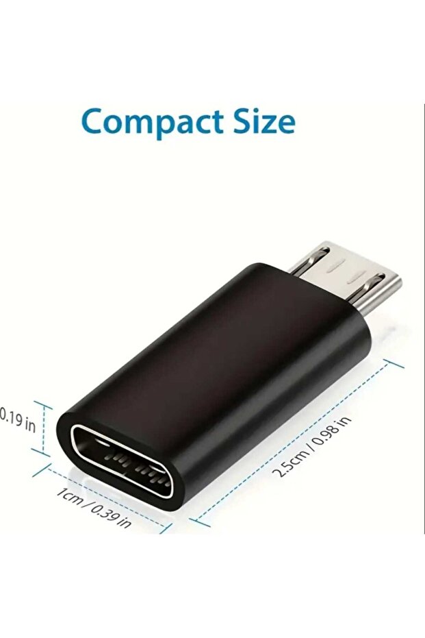 MİCRO USB den Type C dönüştürücü data veri şarj aktarımı - 1
