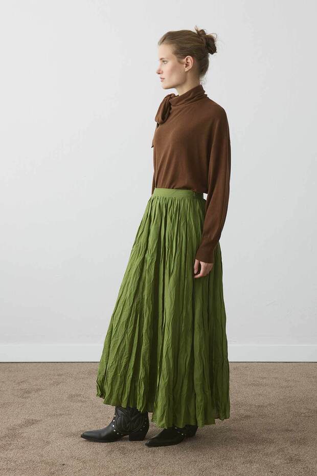 Boho Crash Ada Çayı Etek - 6