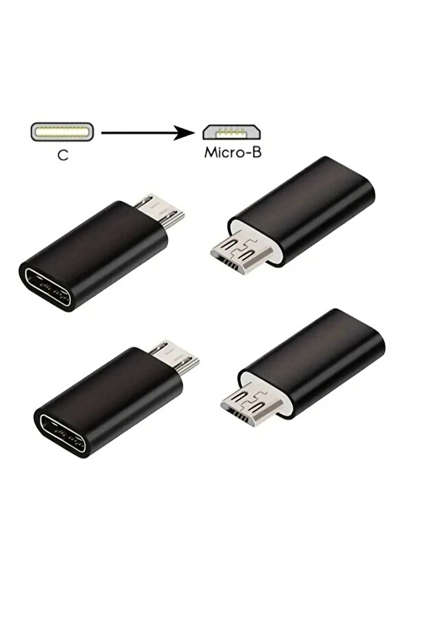 MİCRO USB den Type C dönüştürücü data veri şarj aktarımı - 2