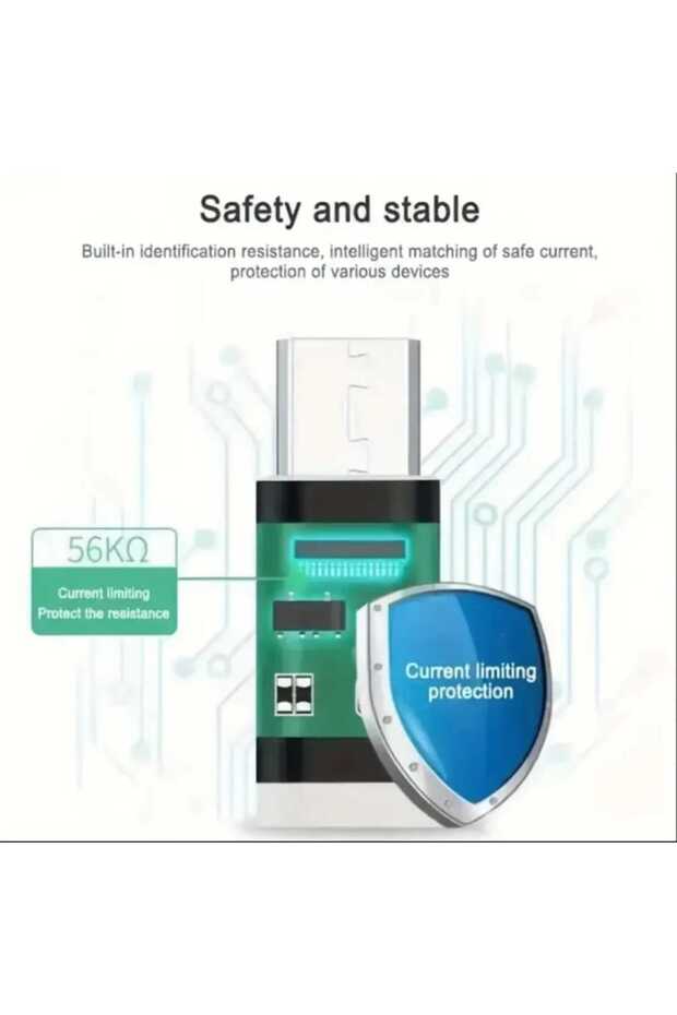 MİCRO USB den Type C dönüştürücü data veri şarj aktarımı - 5