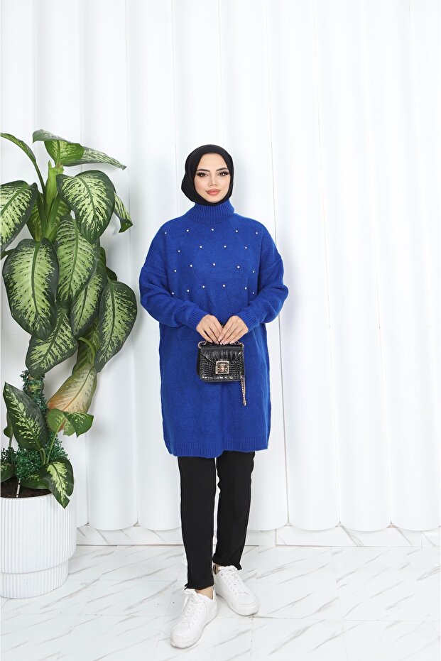 Stoned Knitwear Tunic
