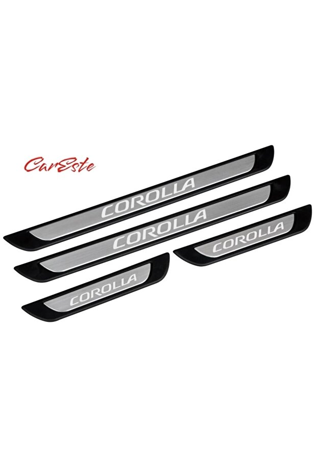 COROLLA YAZILI KROM KAPI KOLU VE KAPI EŞİĞİ SET 2002-2012 - 2