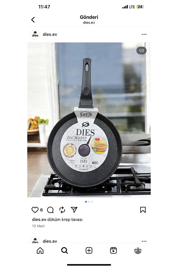 granit krep tavası - 2