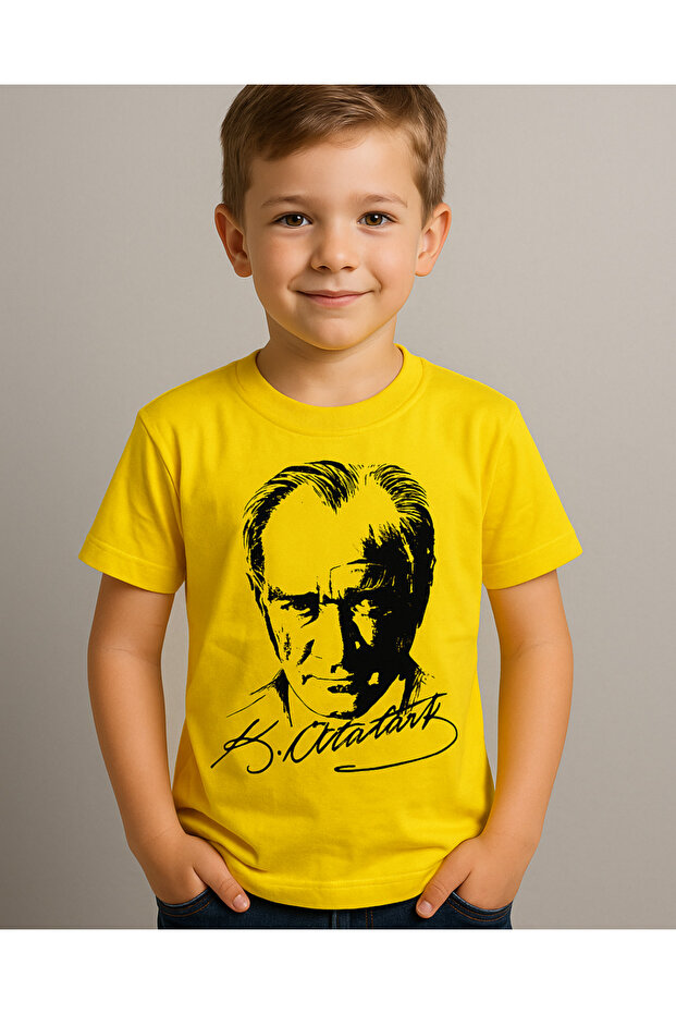 Ataturk Printed Kids T-shirt
