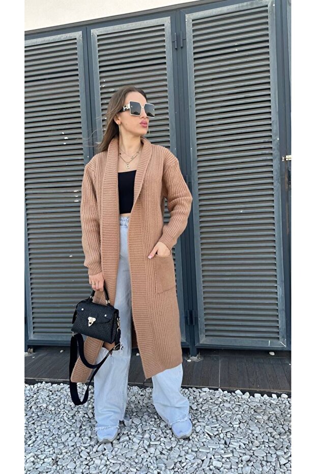 Knitwear Long Cardigan