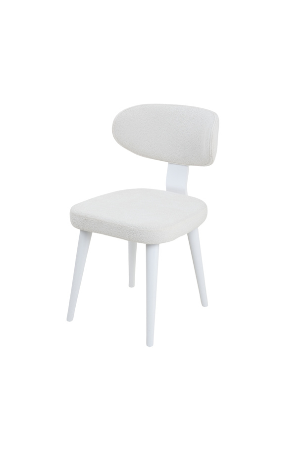 80x120 Mutfak Masa Takımı 1 Masa + 4 Ahşap Sandalye Salon Masası Viktoria Model-Traverten - 4