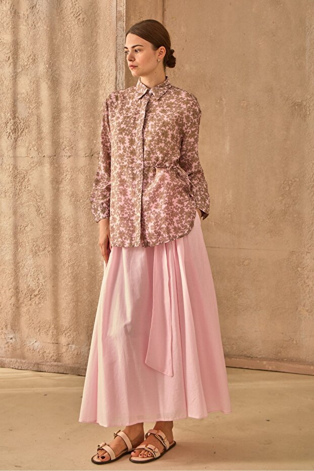 Floks Gömlek Pembe - 1