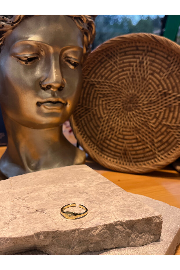 خاتم رفيع مرصع بالنجوم - 1