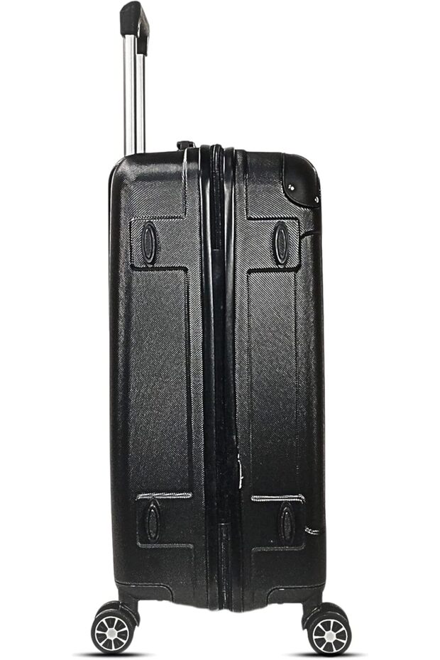 عربة واقية صلبة من مادة ABS مقاس 28 بوصة باللون الأسود - 7