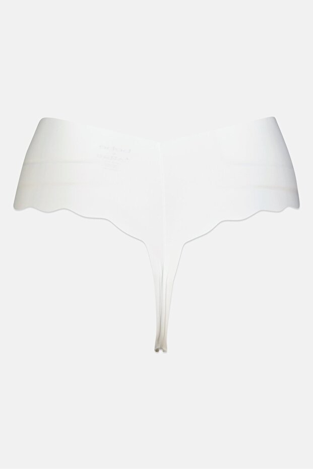 سراويل داخلية نسائية من 3 قطع، متعددة الألوان، بخيوط مقطوعة بالليزر - 6