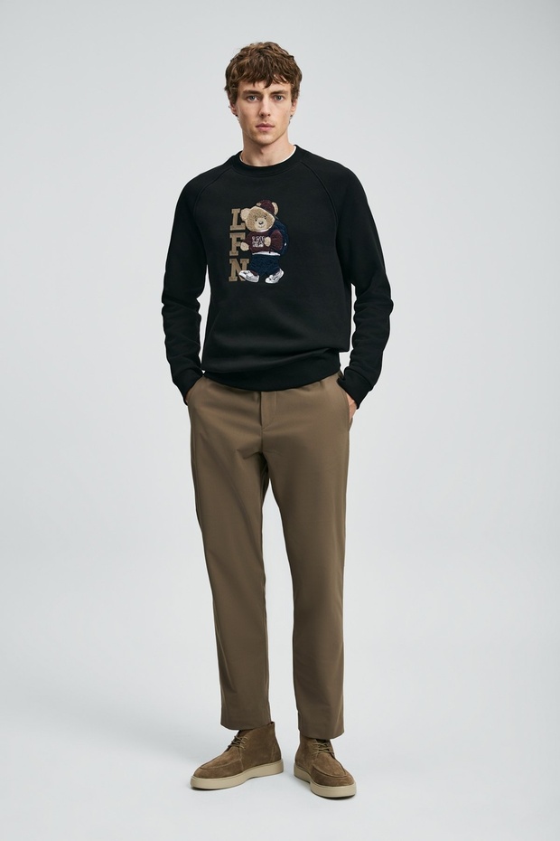 Storm Erkek Sweat 112030172 SİYAH - 4