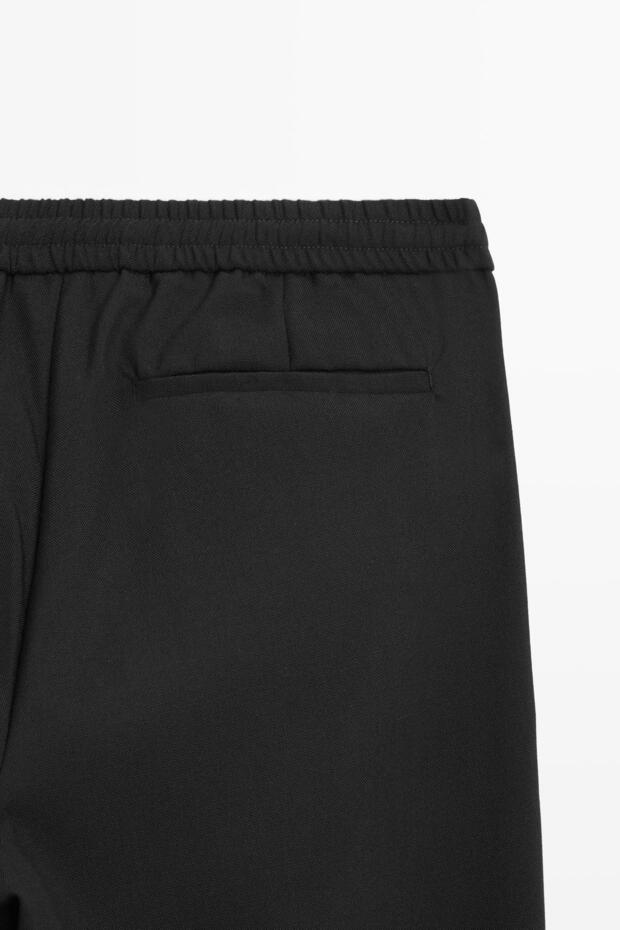 %100 pamuklu jogger fit pantolon - 6