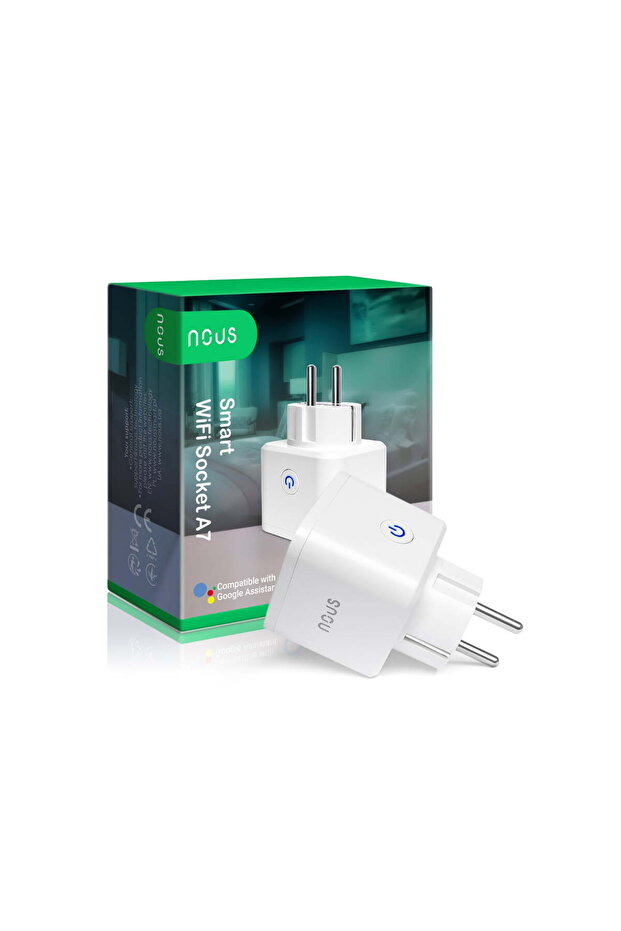 Smart WiFi socket with energy consumption monitoring, Nous, A7 - 1