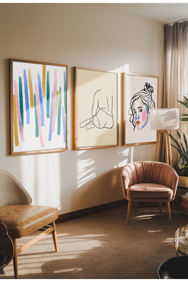 Unframed Boho Style Canvas Poster – Digital Print on Matte Canvas - BOHO 92 - 5