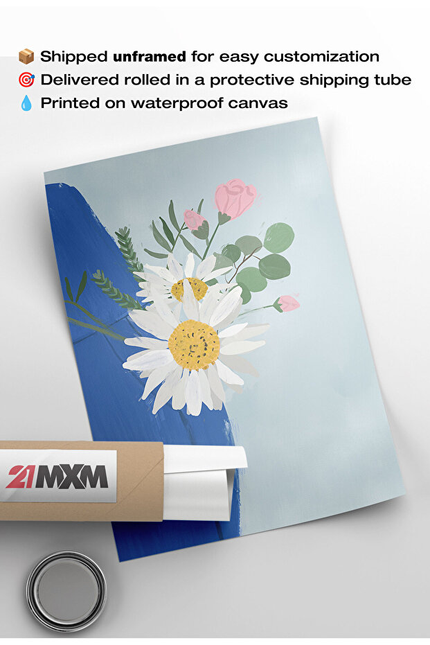 Unframed Boho Style Canvas Poster – Digital Print on Matte Canvas - BOHO 96 - 7