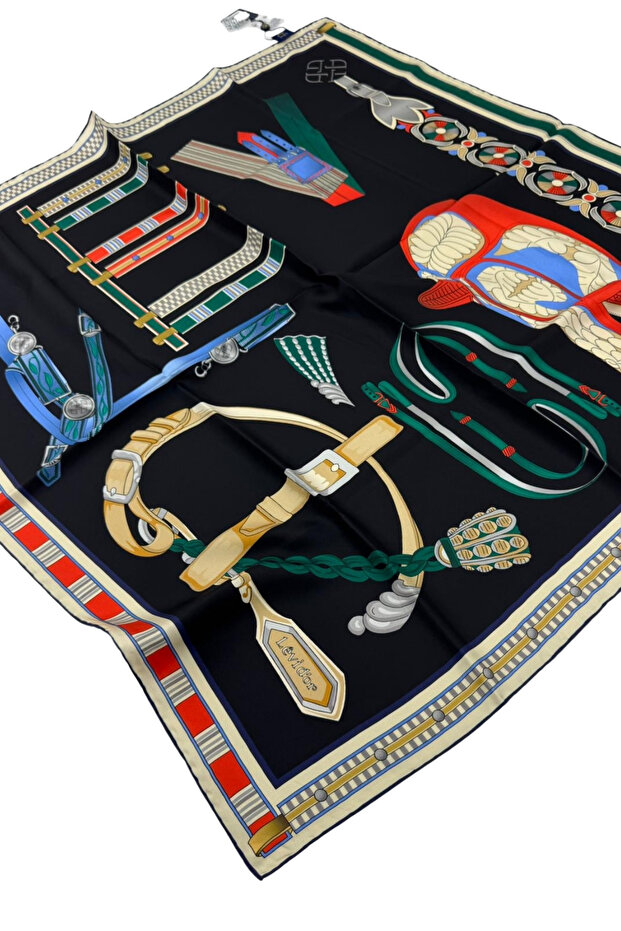 Eșarfă din mătase twill LD1111 - 1