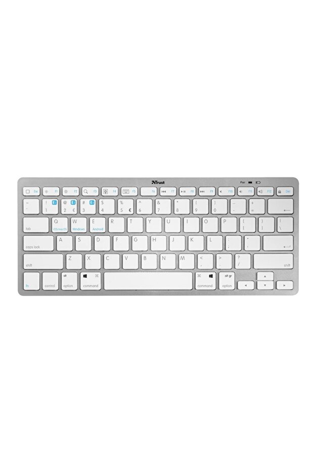 Nado Wireless Bluetooth Keyboard with Battery Indicator, Triple Pairing & Multimedia Keys - 1