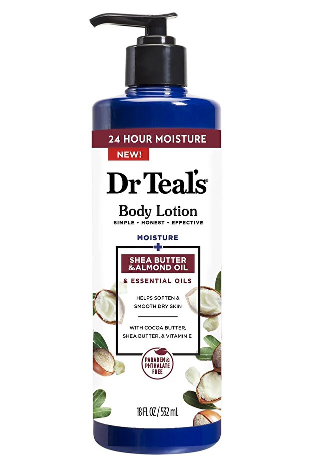 Shea Butter & Almond Oil Moisturizing Body Lotion 532ml