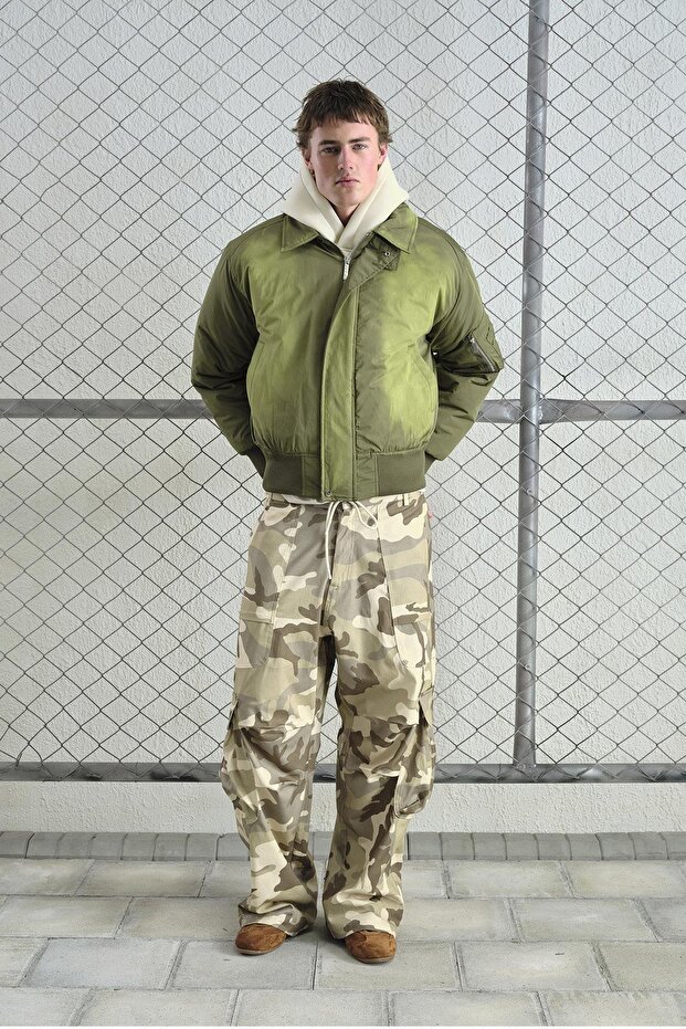 EFEKTLİ BOMBER CEKET - 7