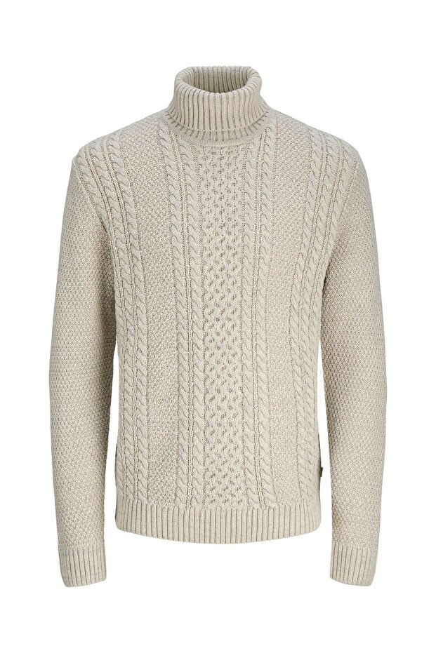 Rollkragenpullover Einfarbig Rollkragenpullover - 2