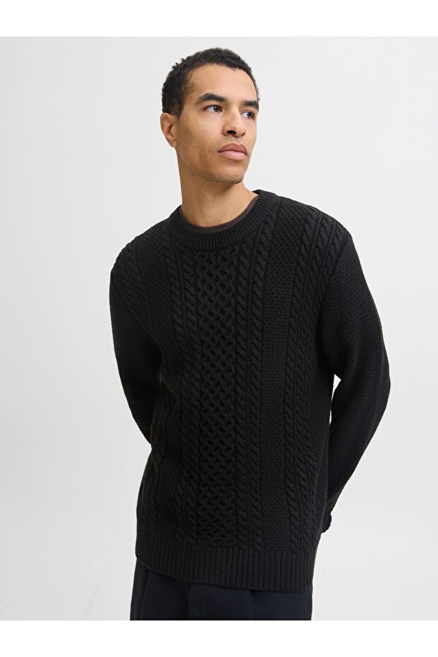 Strickpullover Einfarbig Strickpullover - 7