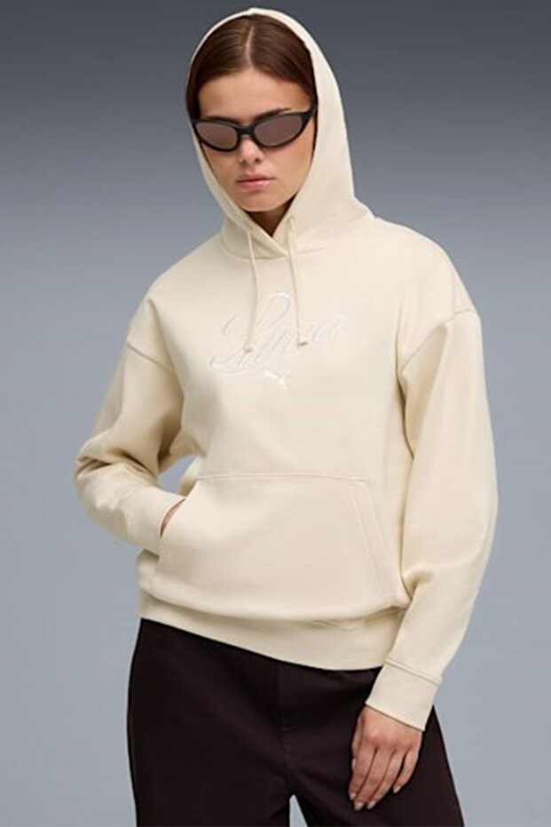 Kadın ESS SCRIPT Sweat - 1