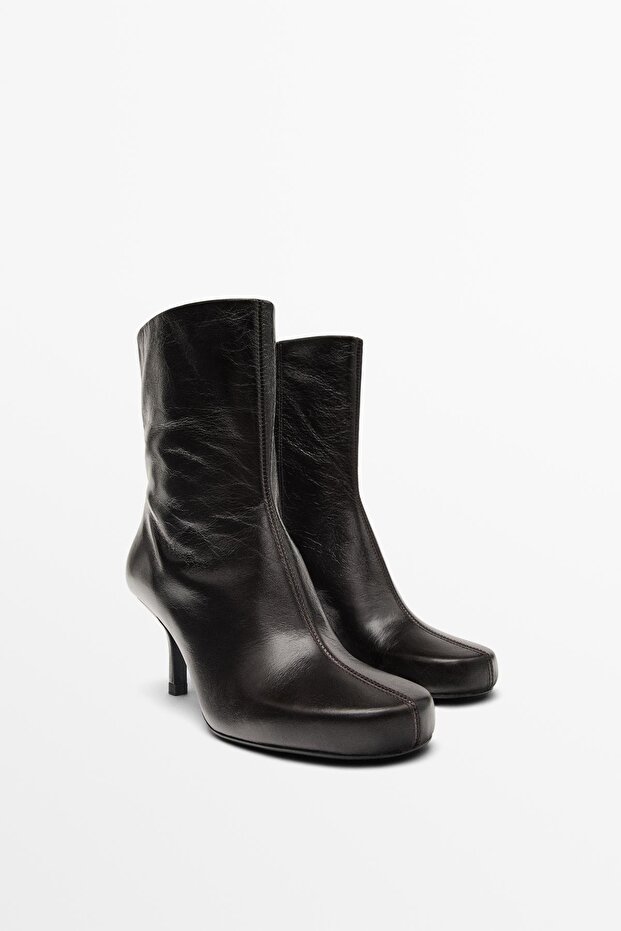 Topuklu ayak bileği botu - 2