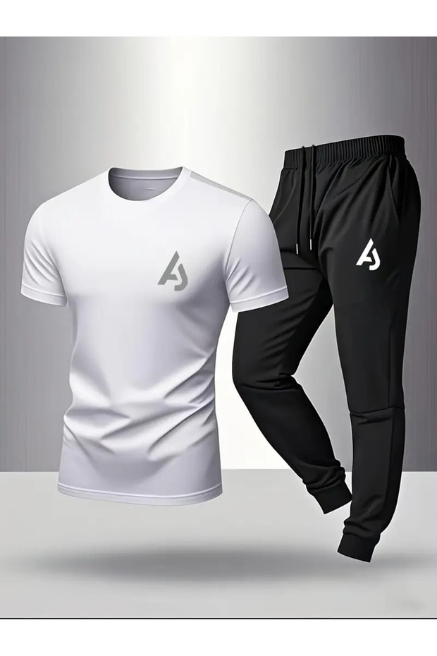 Unisex Printed Oversize Sports Special Design Tracksuit Set
