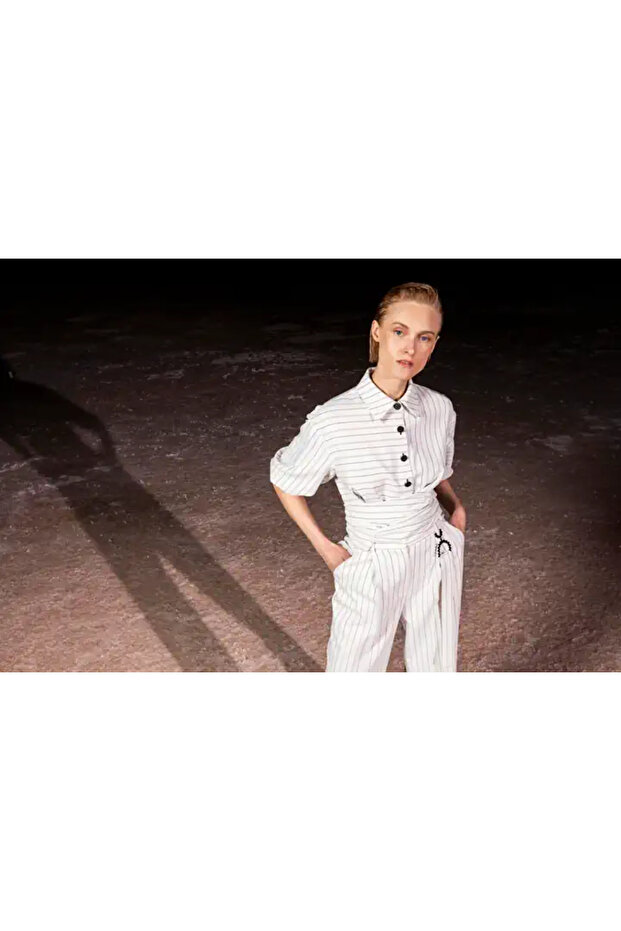 20215 Ekru Pantalon - 3