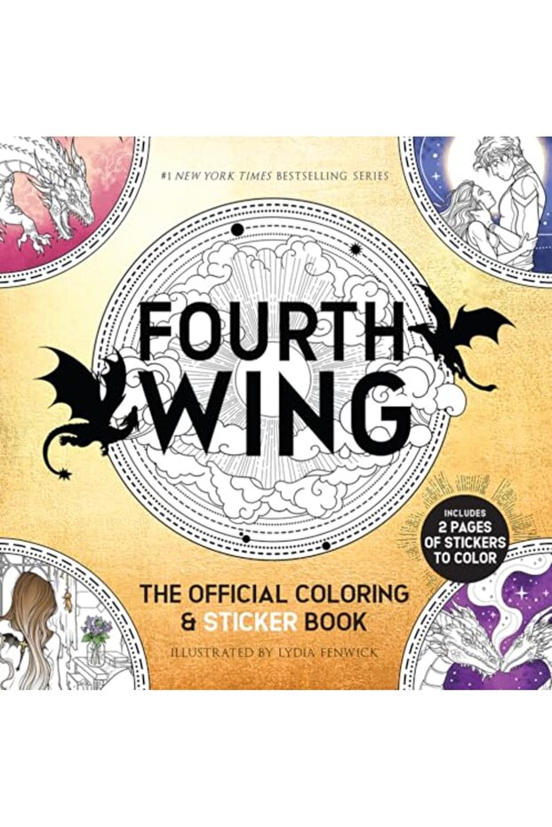 Fourth Wing The Official Coloring And Sticker Book