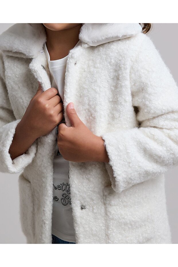 سترة شيربا مع إغلاق بأزرار - 5