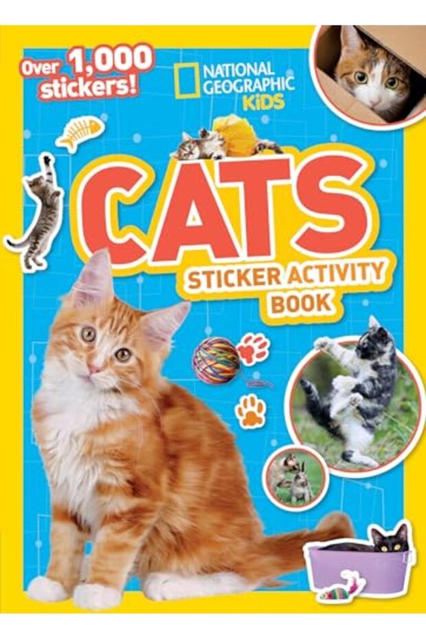 Cats Sticker Activity Book