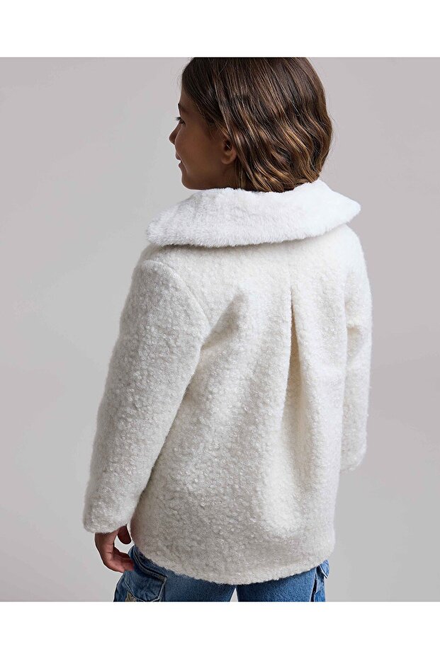 سترة شيربا مع إغلاق بأزرار - 4