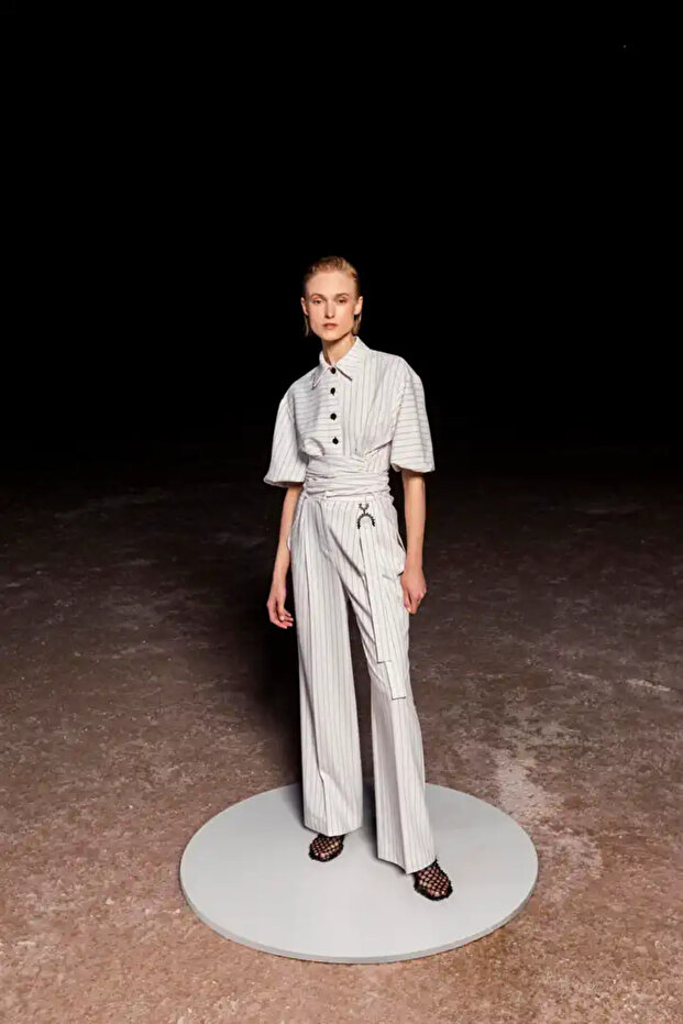 20215 Ekru Pantalon - 1