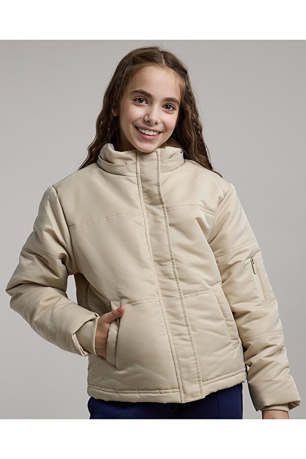 سترة سادة بغطاء رأس وأكمام طويلة - 2