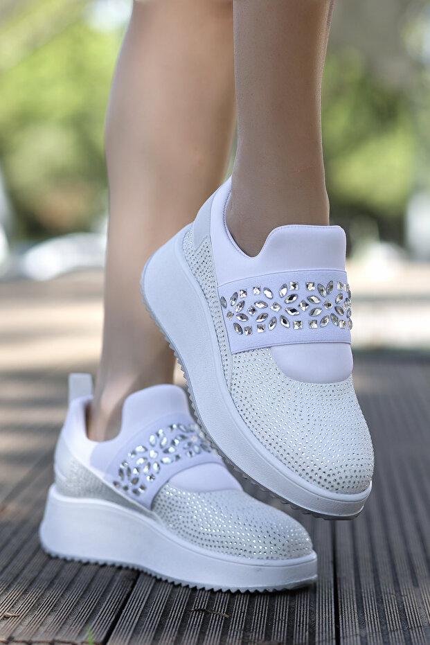 Prn 157 Stone Printed Sports Shoes