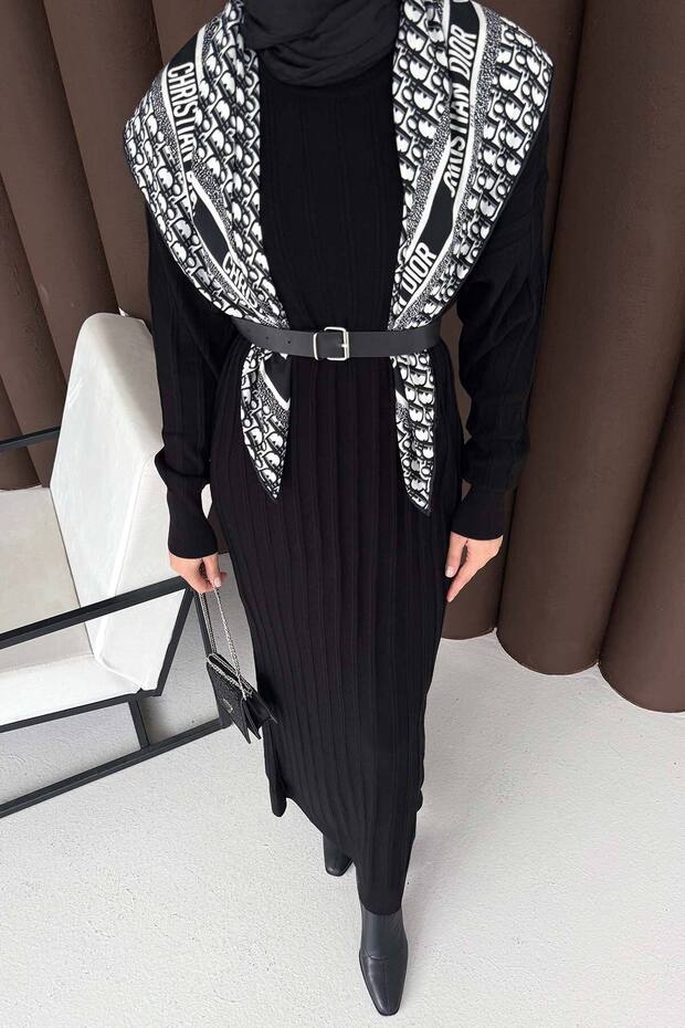 Triko Elbise 70-2404 - 7